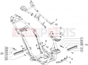gilera 2005 Runner 125 Race VX 4T Frame/bodywork
