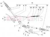 gilera 2006 Runner 125 Race VX 4T Handlebars - Master cil.