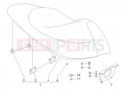 gilera 2006 Runner 125 Race VX 4T Saddle/seats