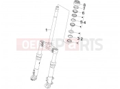 gilera 2007 Runner 125 VX 4T Serie Speciale Fork/steering tube - Steering bearing unit