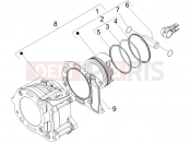 gilera 2005 Runner 200 VXR 4T Cylinder-piston-wrist pin unit
