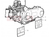 gilera 2005 Runner 200 VXR 4T Engine, assembly