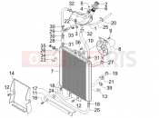 gilera 2006 Runner 200 VXR 4T Cooling system