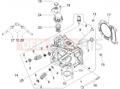 gilera 2006 Runner 200 VXR 4T Head unit - Valve