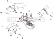 gilera 2006 Runner 200 VXR 4T Wheel huosing - Mudguard