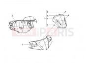 GILERA Runner 200 VXR 4T (ZAPM464) Handlebars coverages