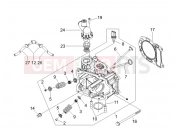 GILERA Runner 200 VXR 4T (ZAPM464) Head unit - Valve