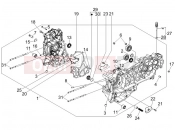 gilera 2007 Runner 200 VXR 4T (ZAPM464) Crankcase