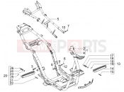 gilera 2007 Runner 200 VXR 4T (ZAPM464) Frame/bodywork