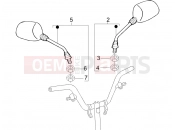 GILERA Stalker 50 Driving mirror/s