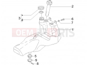 Benzin tank - Gilera Stalker 50 2006