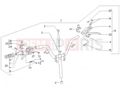 GILERA Stalker 50 Handlebars - Master cil.