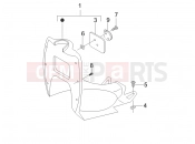 GILERA Stalker 50 Front glove-box - Knee-guard panel