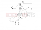 GILERA Stalker 50 Fuel tank