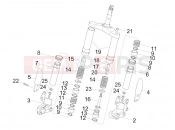 gilera 2010 Stalker 50 Fork's components (Wuxi Top)