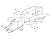 GILERA Stalker 50 Side cover - Spoiler