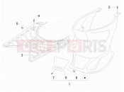 gilera 2012 Stalker 50 Central cover - Footrests