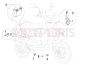 gilera 2012 Stalker 50 Remote control switches - Battery - Horn
