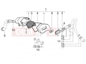 gilera 2012 Stalker 50 Secondary air box