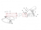 gilera 2012 Stalker 50 Wheel huosing - Mudguard