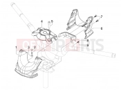 Handlebars coverages - Gilera Stalker 50 Naked 2009
