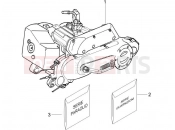 gilera 2008 Stalker 50 Special Edition Engine, assembly