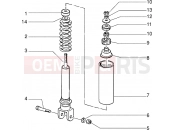 gilera Storm 50 Rear shock absorber