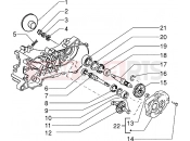 gilera Storm 50 Rear wheel shaft