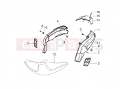 gilera 2007 Storm 50 Side cover - Spoiler