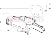 gilera 2008 Storm 50 Handlebars coverages