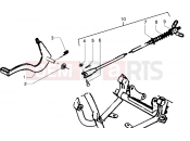 gilera Surfer Brake pedal