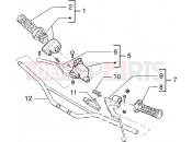 gilera Surfer Handlebars component parts