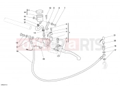 DUCATI 2008 Monster S2R 1000 CLUTCH MASTER CYLINDER » CLUTCH