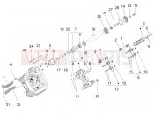 LH cylinder timing system I - Motoguzzi Audace 1400 Carbon ABS 2019