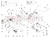Front electrical system - Motoguzzi Audace 1400 ABS (USA) 2015