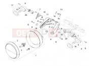 Front lights - Motoguzzi Audace 1400 ABS (USA) 2015
