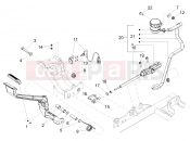 MOTOGUZZI Eldorado 1400 ABS Rear master cylinder