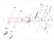 MOTOGUZZI Eldorado 1400 ABS (USA) Front fork Kaifa