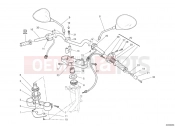 DUCATI 2008 Monster S4RS TRICOLORE HANDLEBAR » HANDLE BAR
