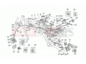 MOTOGUZZI SP II 1000 Front LH/rear brake system