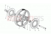 MOTOGUZZI SP II 1000 Front wheel