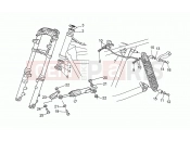 MOTOGUZZI SP II 1000 Rear shock absorber
