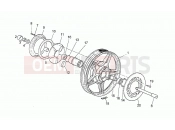 MOTOGUZZI SP II 1000 Rear wheel