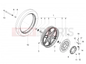 Front wheel - Motoguzzi V7 III Carbon 750 2019