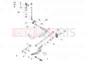 MOTOGUZZI V9 Bobber 850 ABS Gear lever