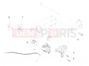 Rear brake caliper - Motoguzzi V9 Roamer 850 ABS 2016