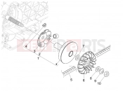 PIAGGIO MP3 125 ie 2008-2011 (EMEA) Driving pulley