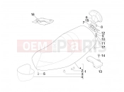 PIAGGIO MP3 125 ie 2008-2011 (EMEA) Saddle/seats