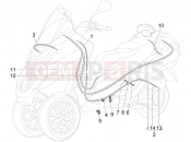 PIAGGIO MP3 125 ie 2008-2011 (EMEA) bowden