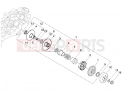 PIAGGIO MP3 125 ie 2008-2011 (EMEA) Driven pulley